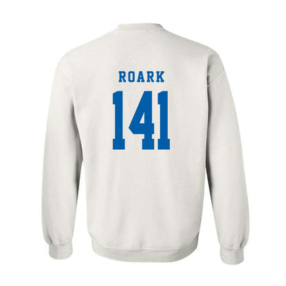 Buffalo - NCAA Wrestling : Tyler Roark - Crewneck Sweatshirt-1