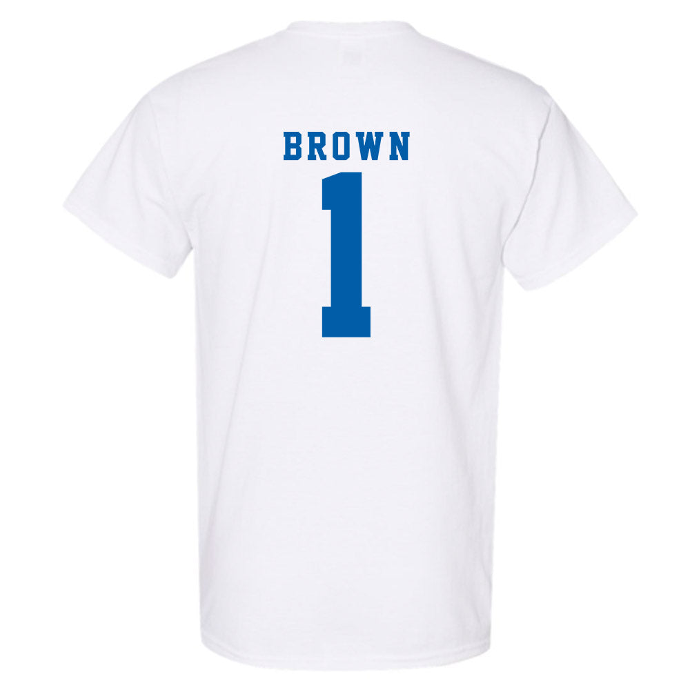 Buffalo - NCAA Football : Saveon Brown - Classic Shersey T-Shirt-1