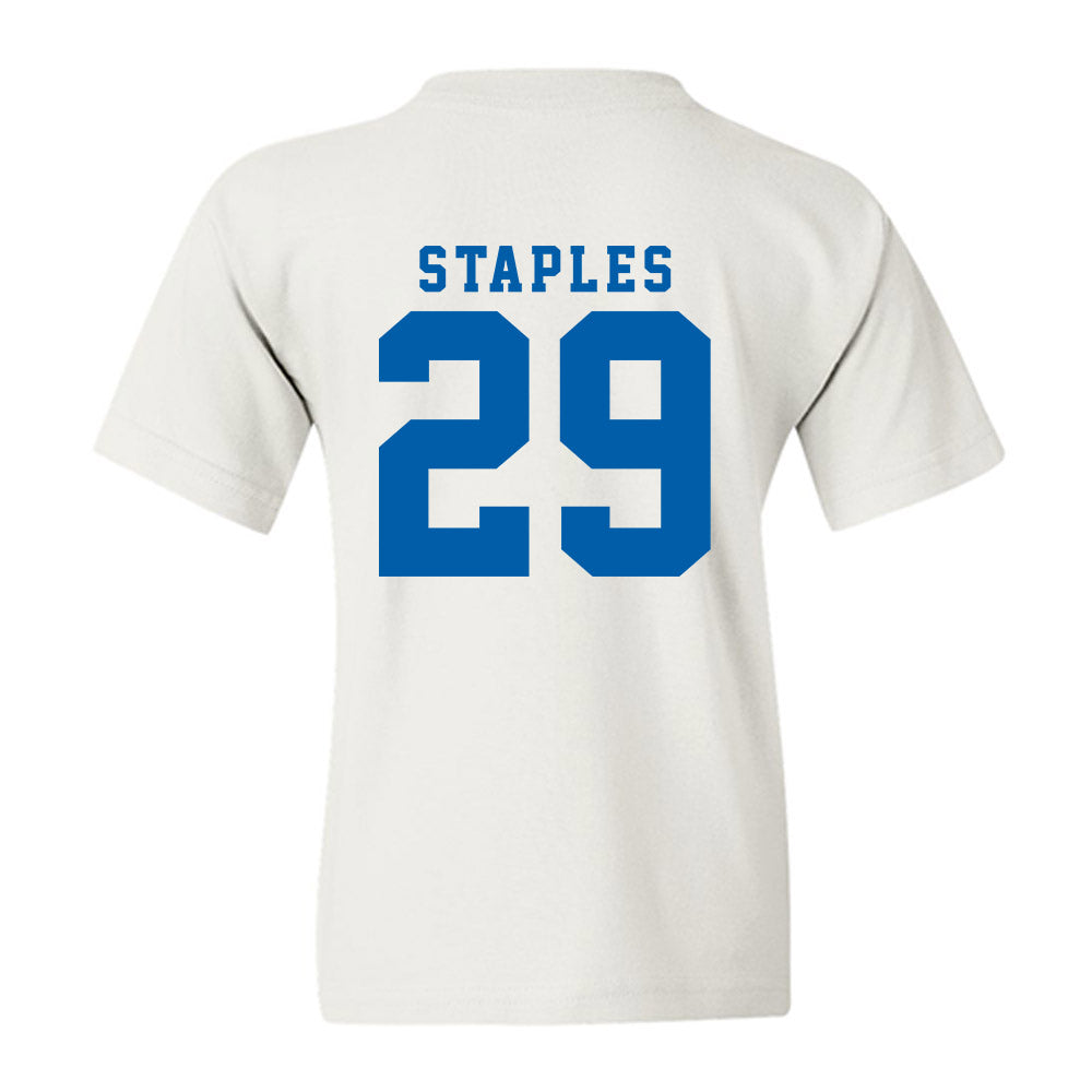 Buffalo - NCAA Football : Cardel Staples - Classic Shersey Youth T-Shirt-1