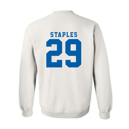 Buffalo - NCAA Football : Cardel Staples - Classic Shersey Crewneck Sweatshirt-1