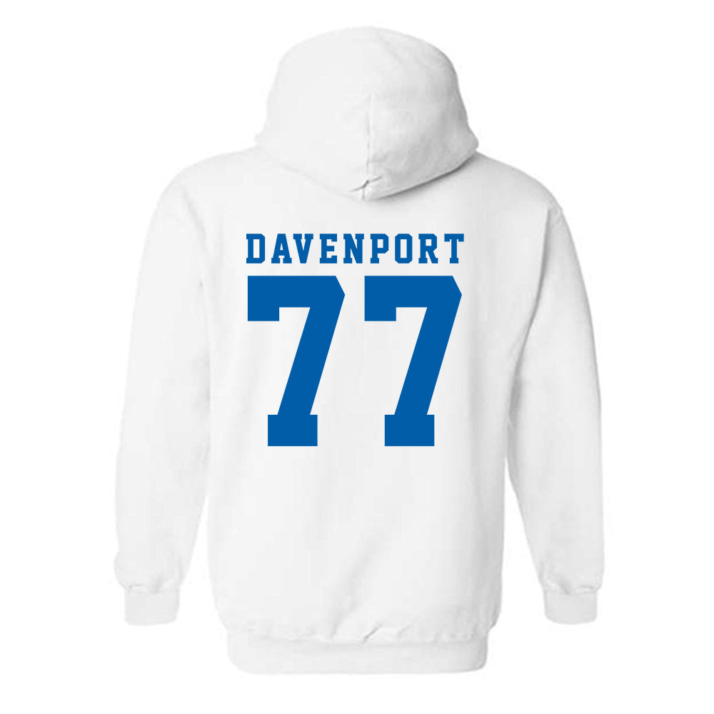 Buffalo - NCAA Football : Jackson Davenport - Hooded Sweatshirt-1