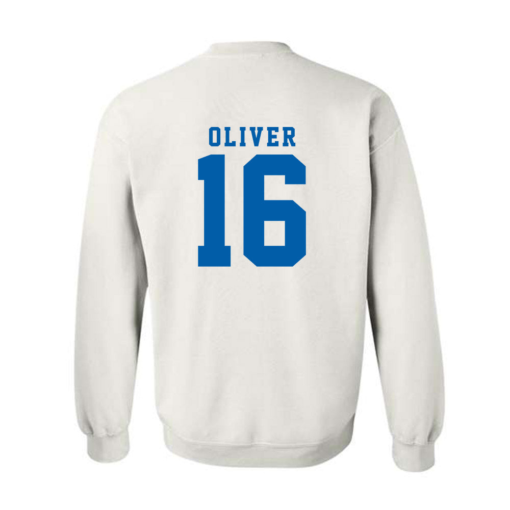 Buffalo - NCAA Football : Caleb Oliver - Classic Shersey Crewneck Sweatshirt-1