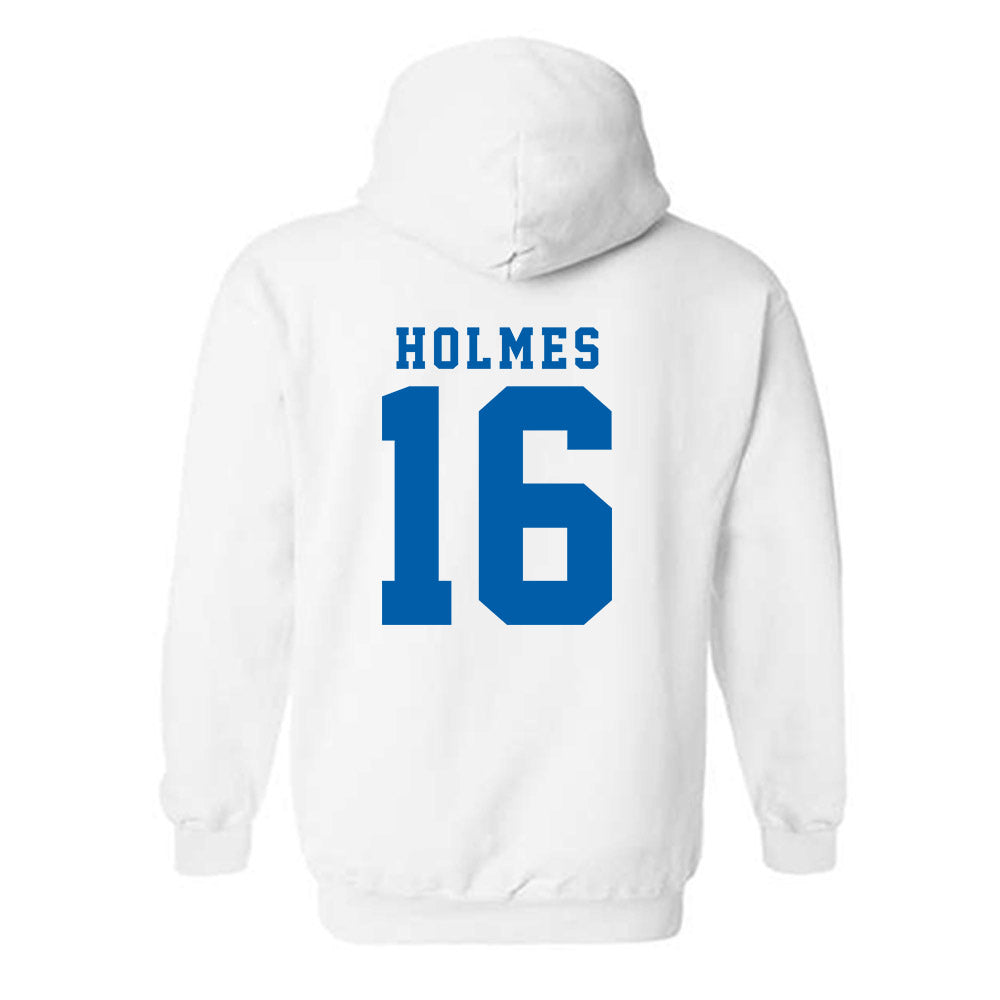 Buffalo - NCAA Football : Elijah Holmes - Classic Shersey Hooded Sweatshirt-1