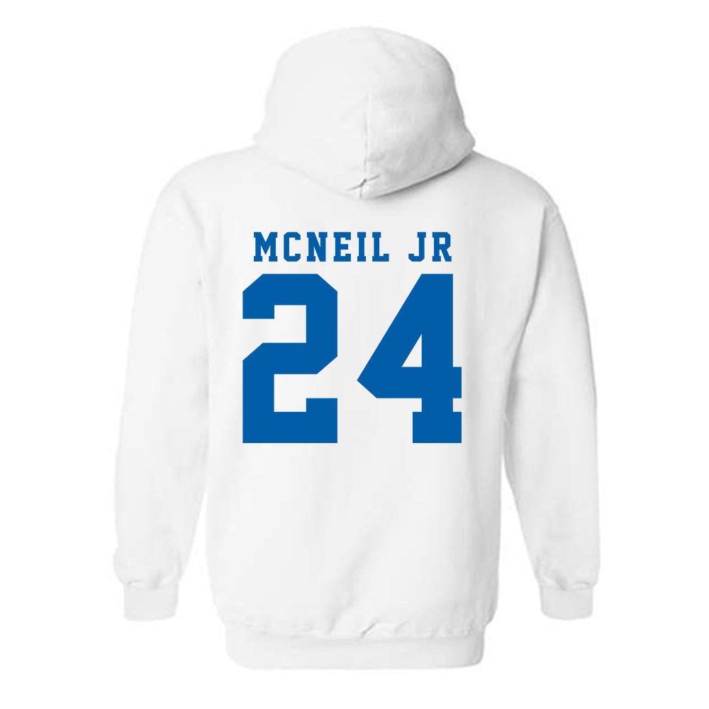 Buffalo - NCAA Football : James McNeil Jr - Classic Shersey Hooded Sweatshirt-1