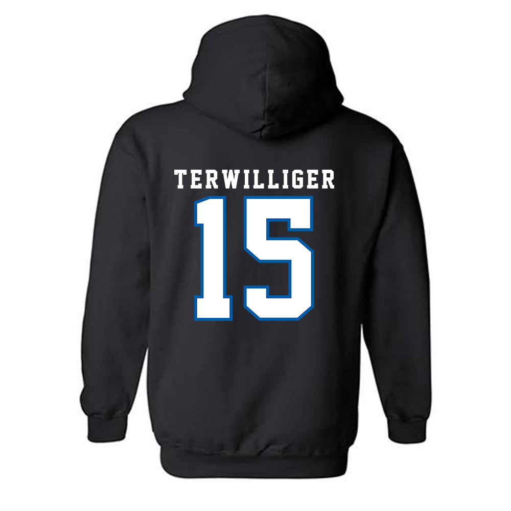 Buffalo - NCAA Softball : Reagan Terwilliger - Classic Shersey Hooded Sweatshirt-1
