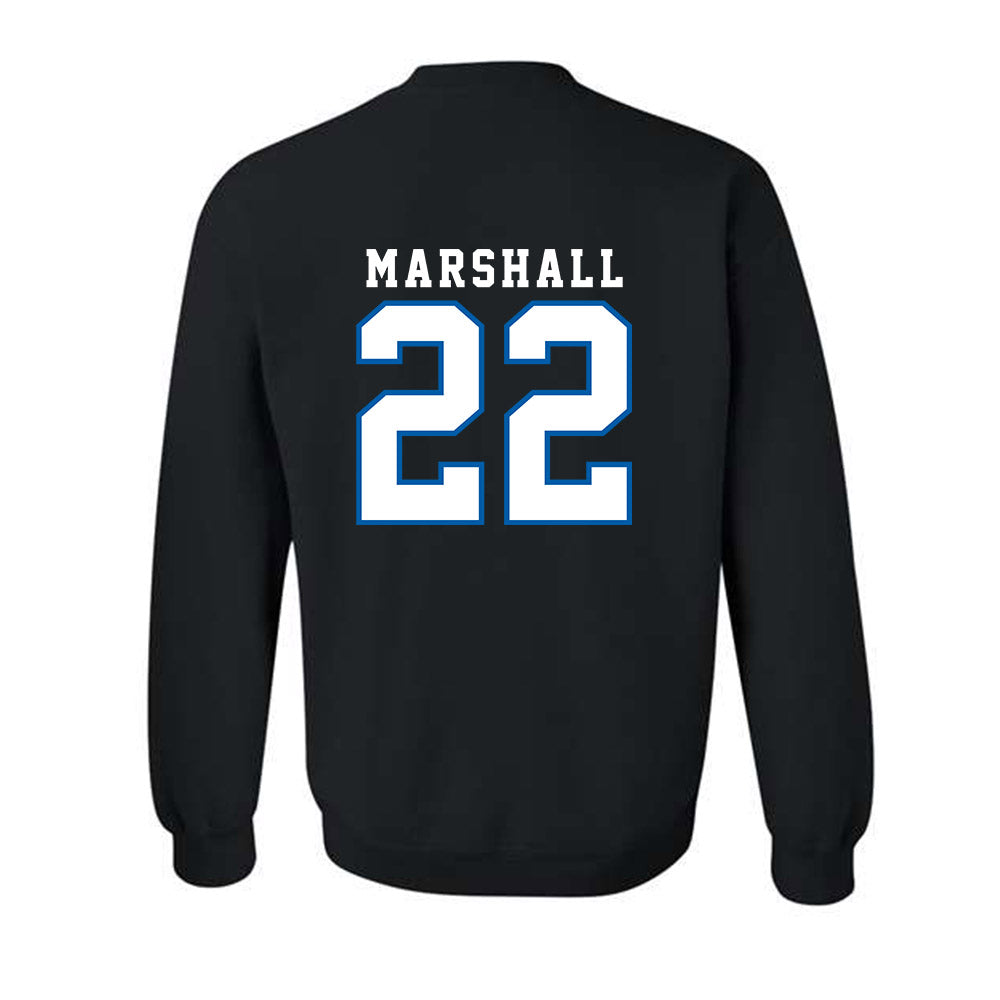 Buffalo - NCAA Women's Basketball : Jadeah Marshall - Classic Shersey Crewneck Sweatshirt-1
