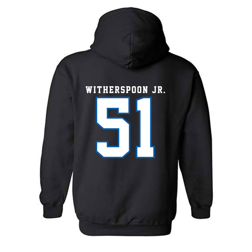 Buffalo - NCAA Football : Anwar Witherspoon Jr. - Classic Shersey Hooded Sweatshirt-1