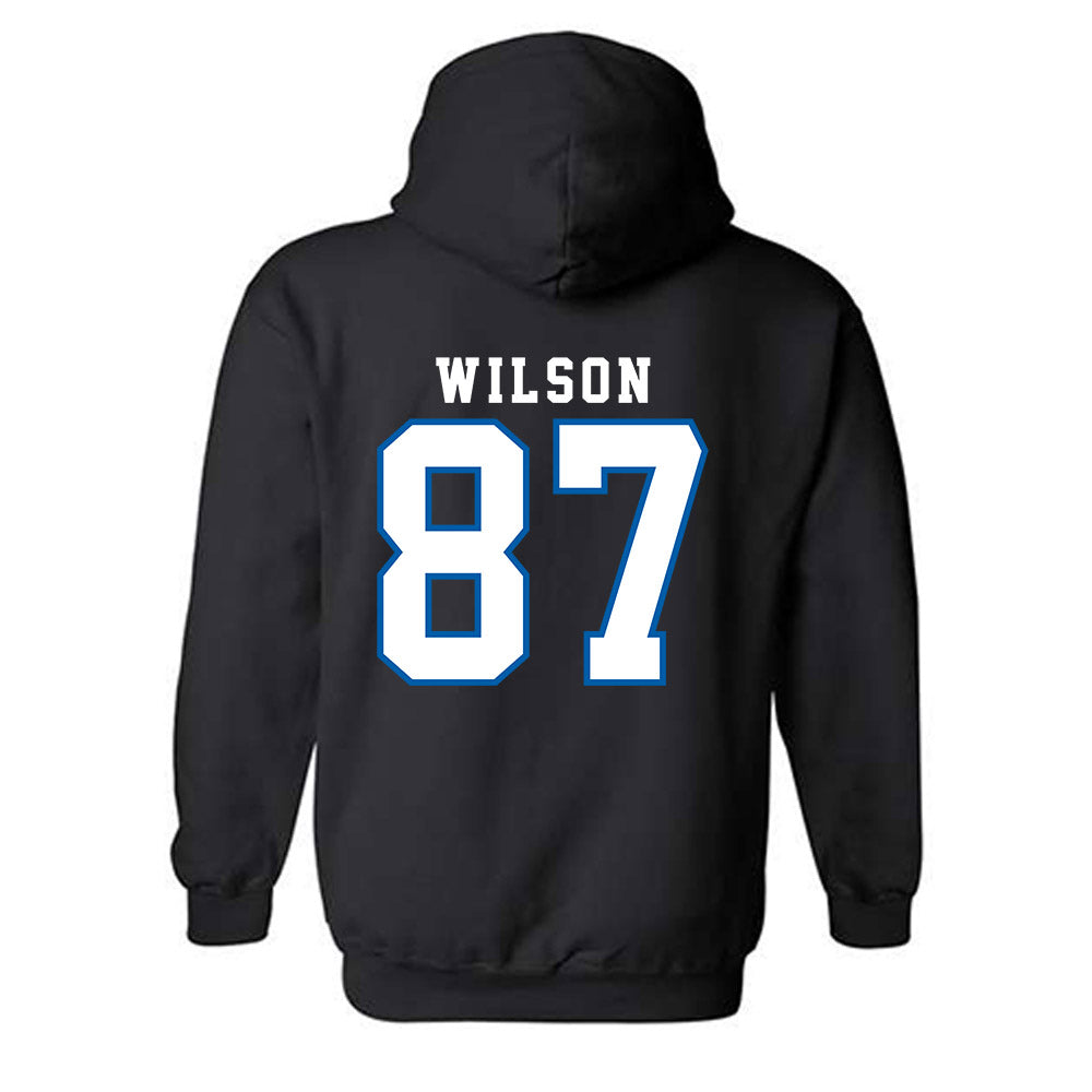 Buffalo - NCAA Football : Trevor Wilson - Classic Shersey Hooded Sweatshirt-1