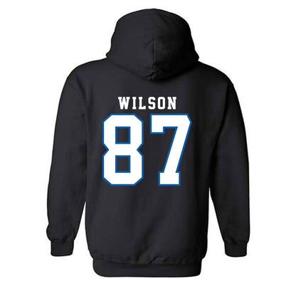 Buffalo - NCAA Football : Trevor Wilson - Classic Shersey Hooded Sweatshirt-1