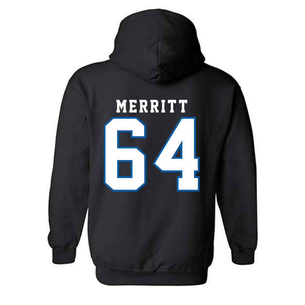 Buffalo - NCAA Football : Jake Merritt - Classic Shersey Hooded Sweatshirt-1