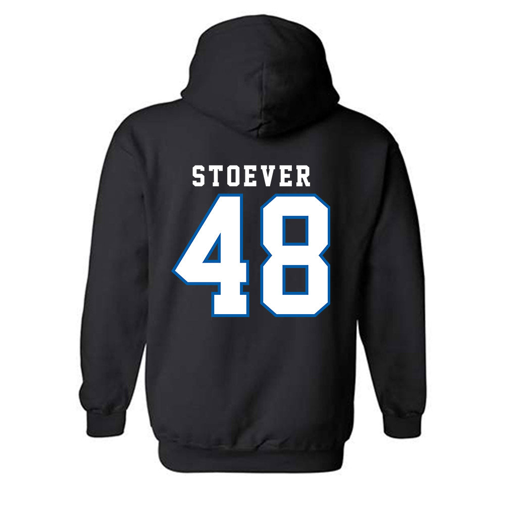 Buffalo - NCAA Football : Joseph Stoever - Classic Shersey Hooded Sweatshirt-1