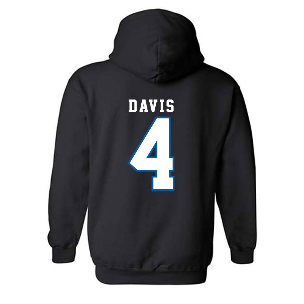 Buffalo - NCAA Football : Ronnell Davis - Classic Shersey Hooded Sweatshirt-1