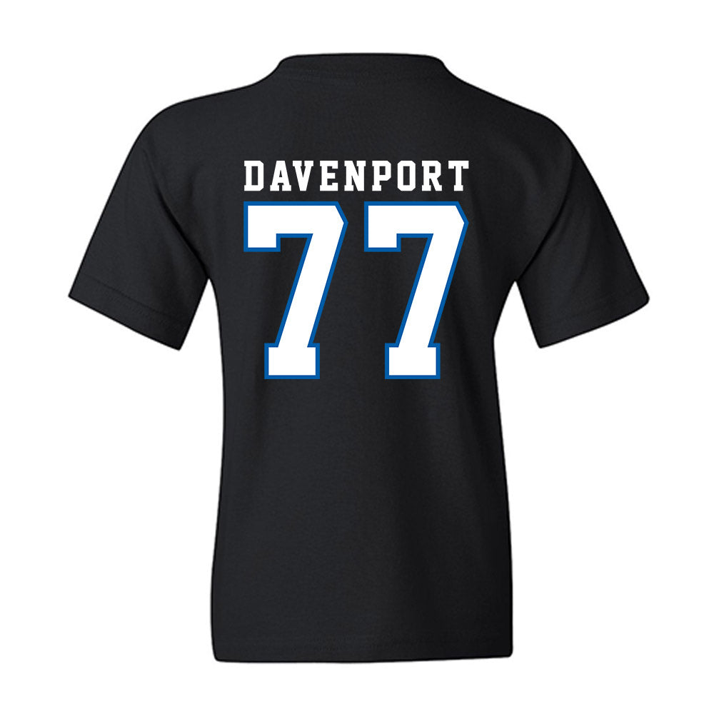 Buffalo - NCAA Football : Jackson Davenport - Youth T-Shirt-1