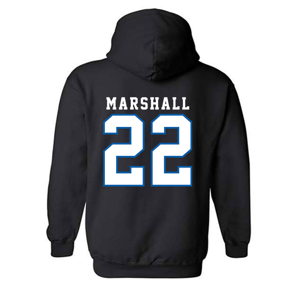Buffalo - NCAA Women's Basketball : Jadeah Marshall - Classic Shersey Hooded Sweatshirt-1