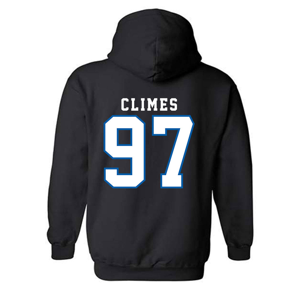 Buffalo - NCAA Football : Christopher Climes - Classic Shersey Hooded Sweatshirt-1