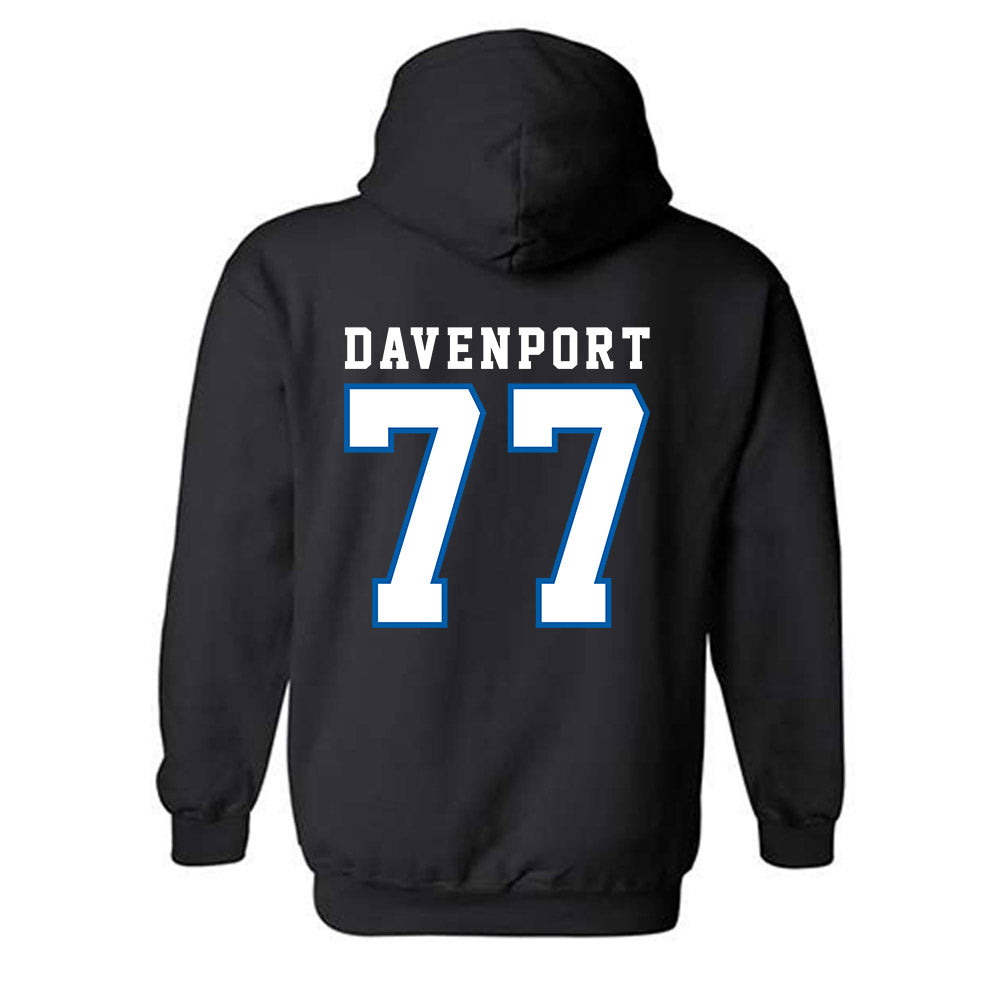 Buffalo - NCAA Football : Jackson Davenport - Hooded Sweatshirt-1