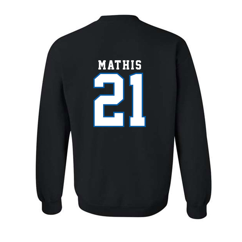 Buffalo - NCAA Football : Devare Mathis - Classic Shersey Crewneck Sweatshirt-1
