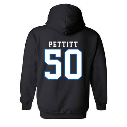 Buffalo - NCAA Football : Zach Pettitt - Classic Shersey Hooded Sweatshirt-1