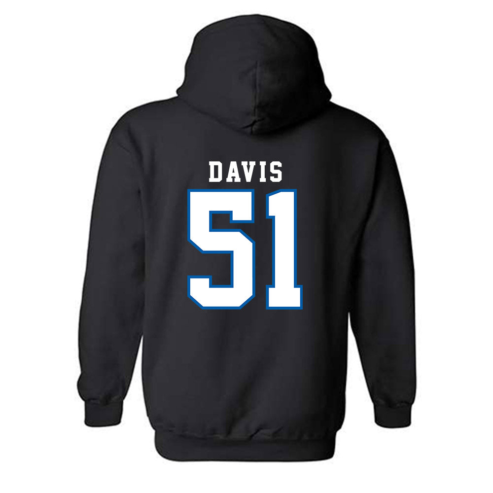 Buffalo - NCAA Football : Tyrone Davis - Hooded Sweatshirt-1