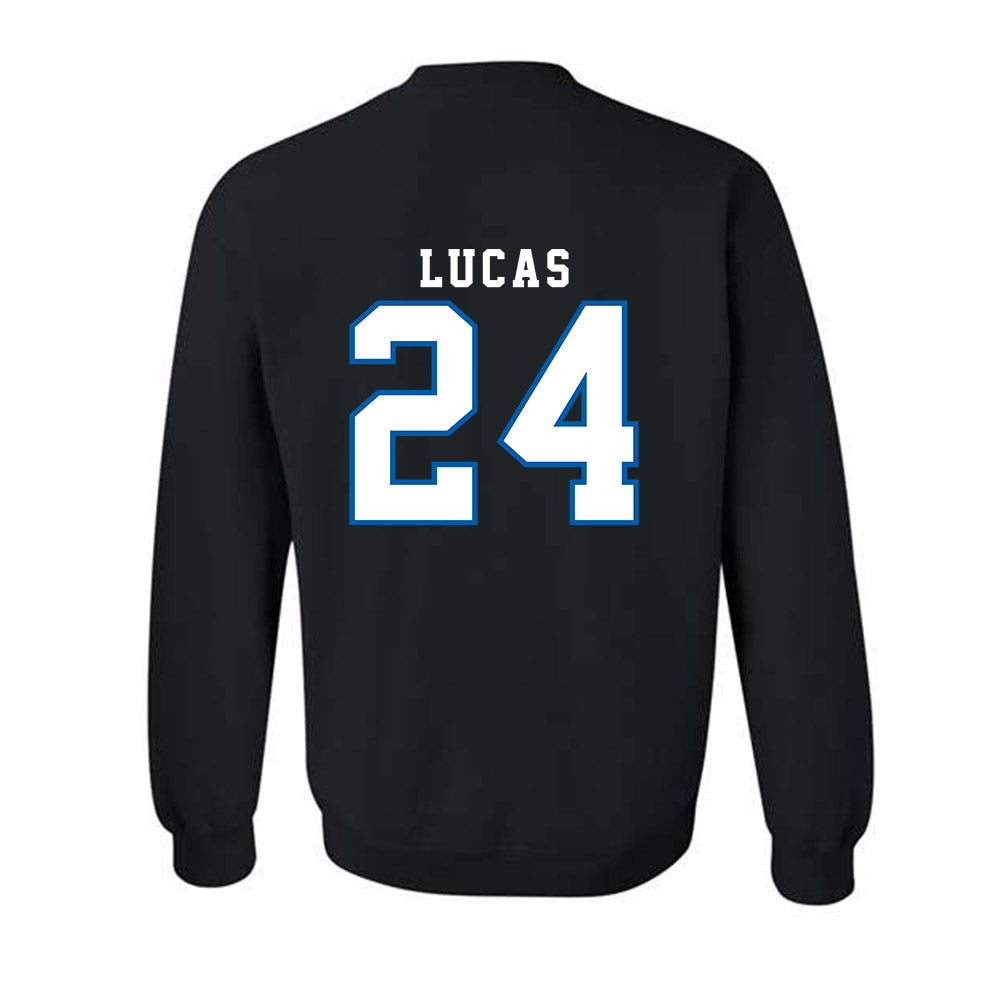 Buffalo - NCAA Women's Basketball : Meg Lucas - Classic Shersey Crewneck Sweatshirt-1