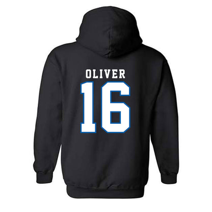 Buffalo - NCAA Football : Caleb Oliver - Classic Shersey Hooded Sweatshirt-1