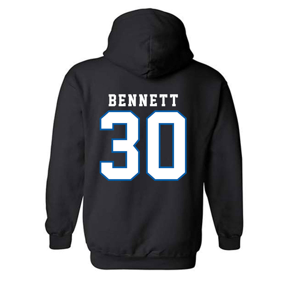 Buffalo - NCAA Football : Jacari Bennett - Classic Shersey Hooded Sweatshirt-1