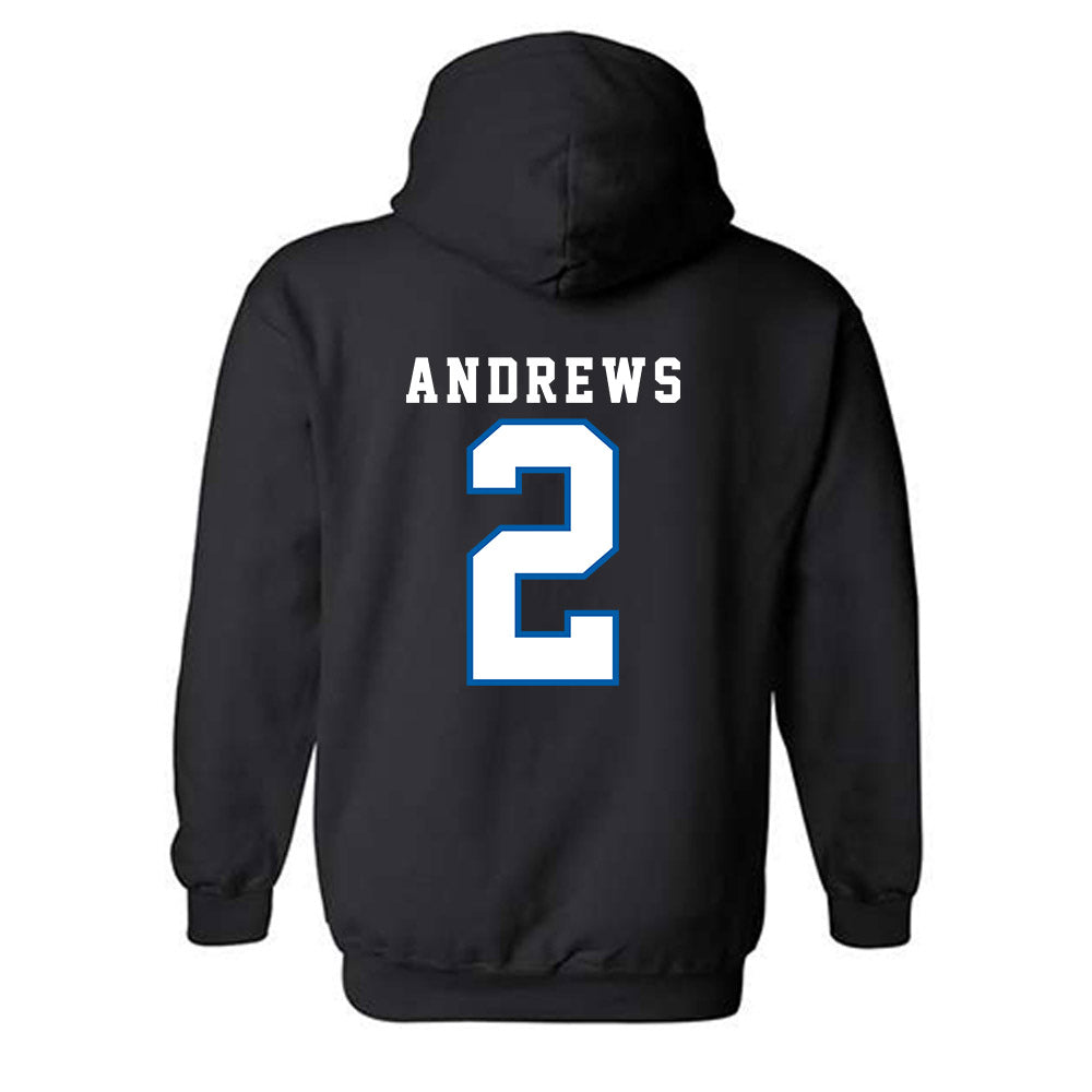 Buffalo - NCAA Football : Jaylen Andrews - Classic Shersey Hooded Sweatshirt-1