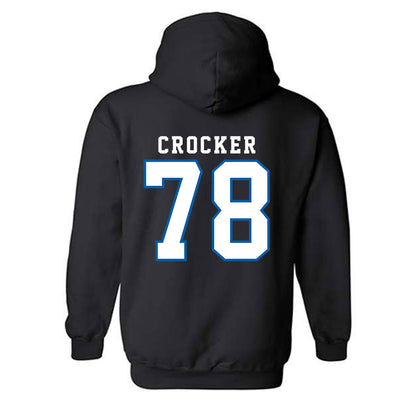 Buffalo - NCAA Football : Joe Crocker - Classic Shersey Hooded Sweatshirt-1