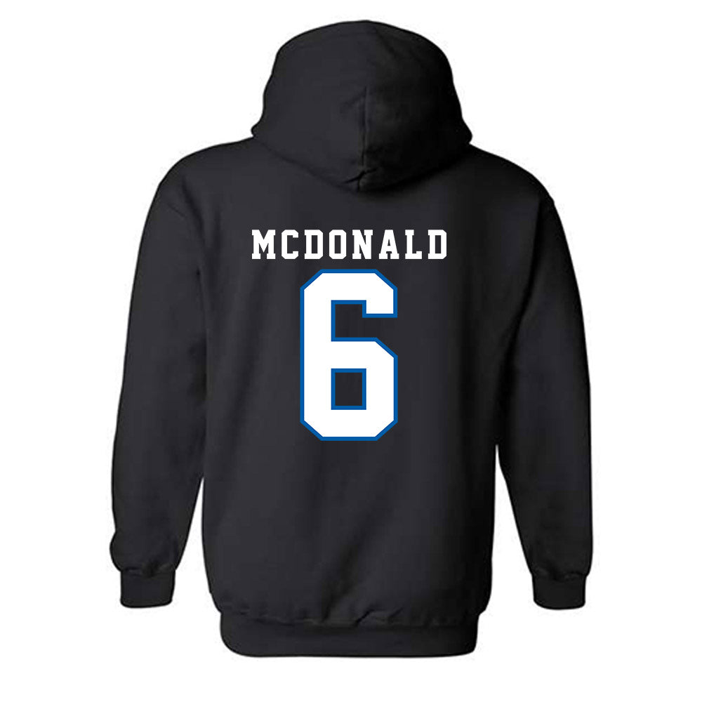 Buffalo - NCAA Women's Soccer : Ella McDonald - Classic Shersey Hooded Sweatshirt-1