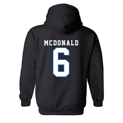 Buffalo - NCAA Women's Soccer : Ella McDonald - Classic Shersey Hooded Sweatshirt-1