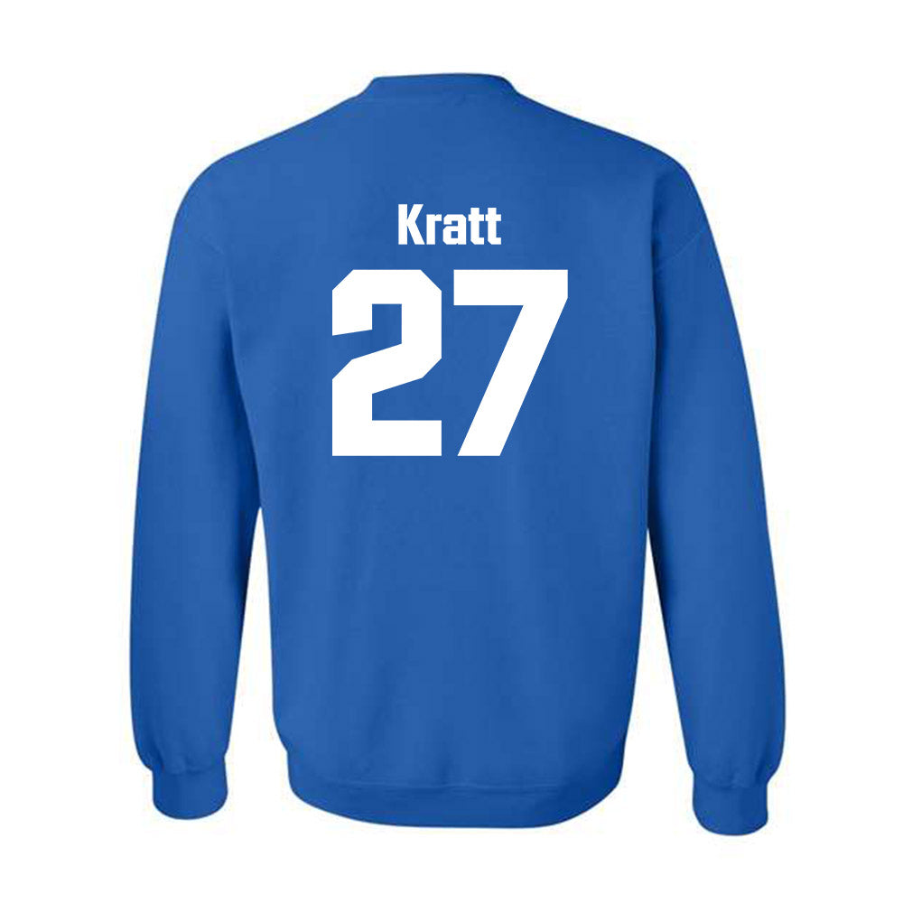 SJSU - NCAA Baseball : Spencer Kratt - Classic Shersey Crewneck Sweatshirt-1