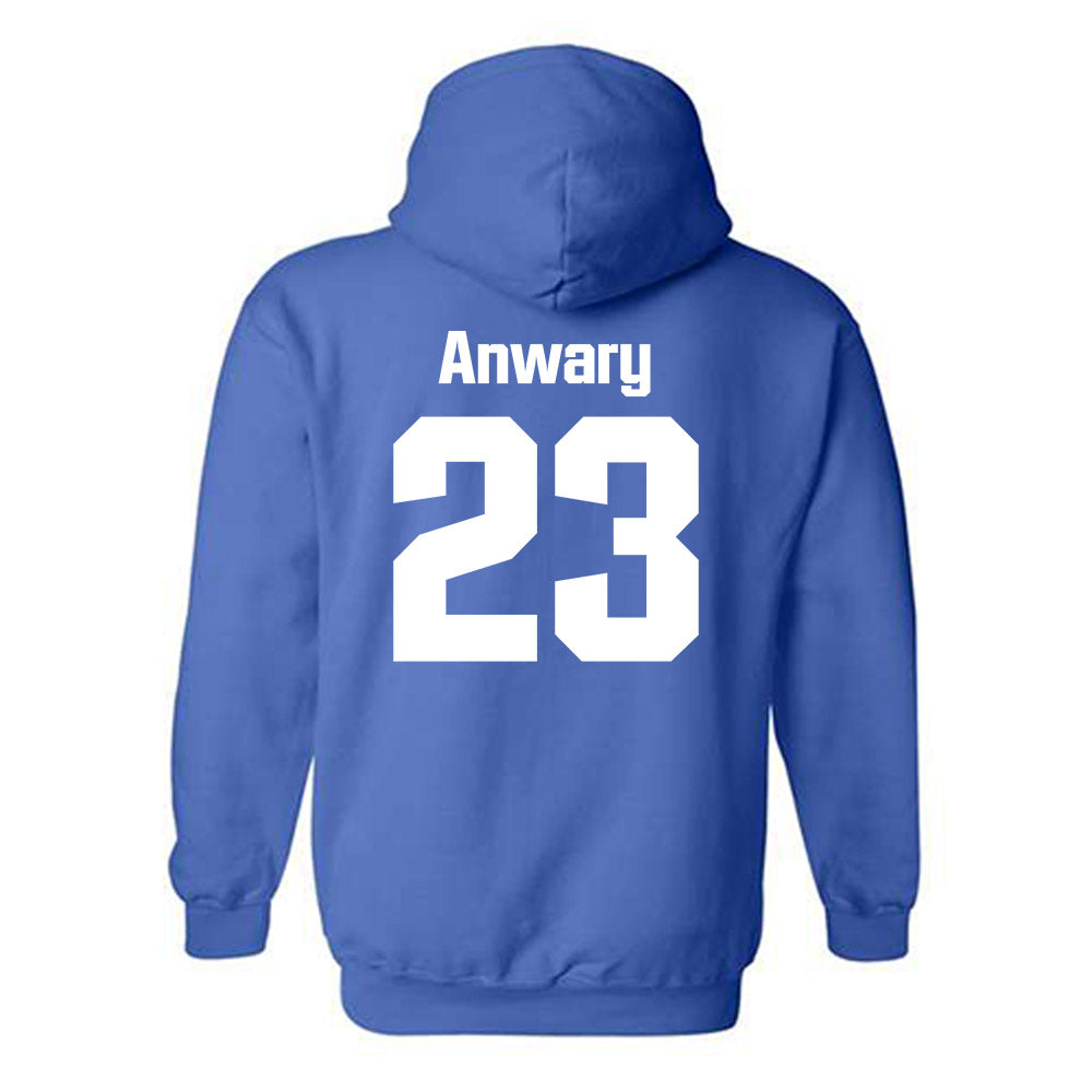 SJSU - NCAA Men's Soccer : Amir Anwary - Classic Shersey Hooded Sweatshirt-1