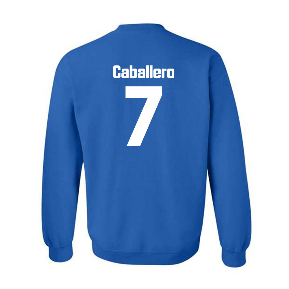 SJSU - NCAA Baseball : Rocco Caballero - Classic Shersey Crewneck Sweatshirt-1