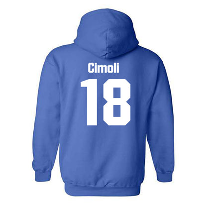 SJSU - NCAA Women's Water Polo : Sienna Cimoli - Classic Shersey Hooded Sweatshirt-1
