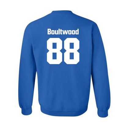 SJSU - NCAA Football : Ryan Boultwood - Classic Shersey Crewneck Sweatshirt-1