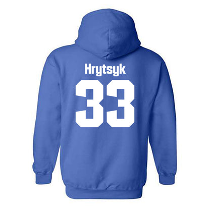 SJSU - NCAA Women's Volleyball : Bohdana Hrytsyk - Classic Shersey Hooded Sweatshirt-1