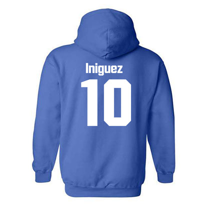 SJSU - NCAA Men's Soccer : Angel Iniguez - Classic Shersey Hooded Sweatshirt-1