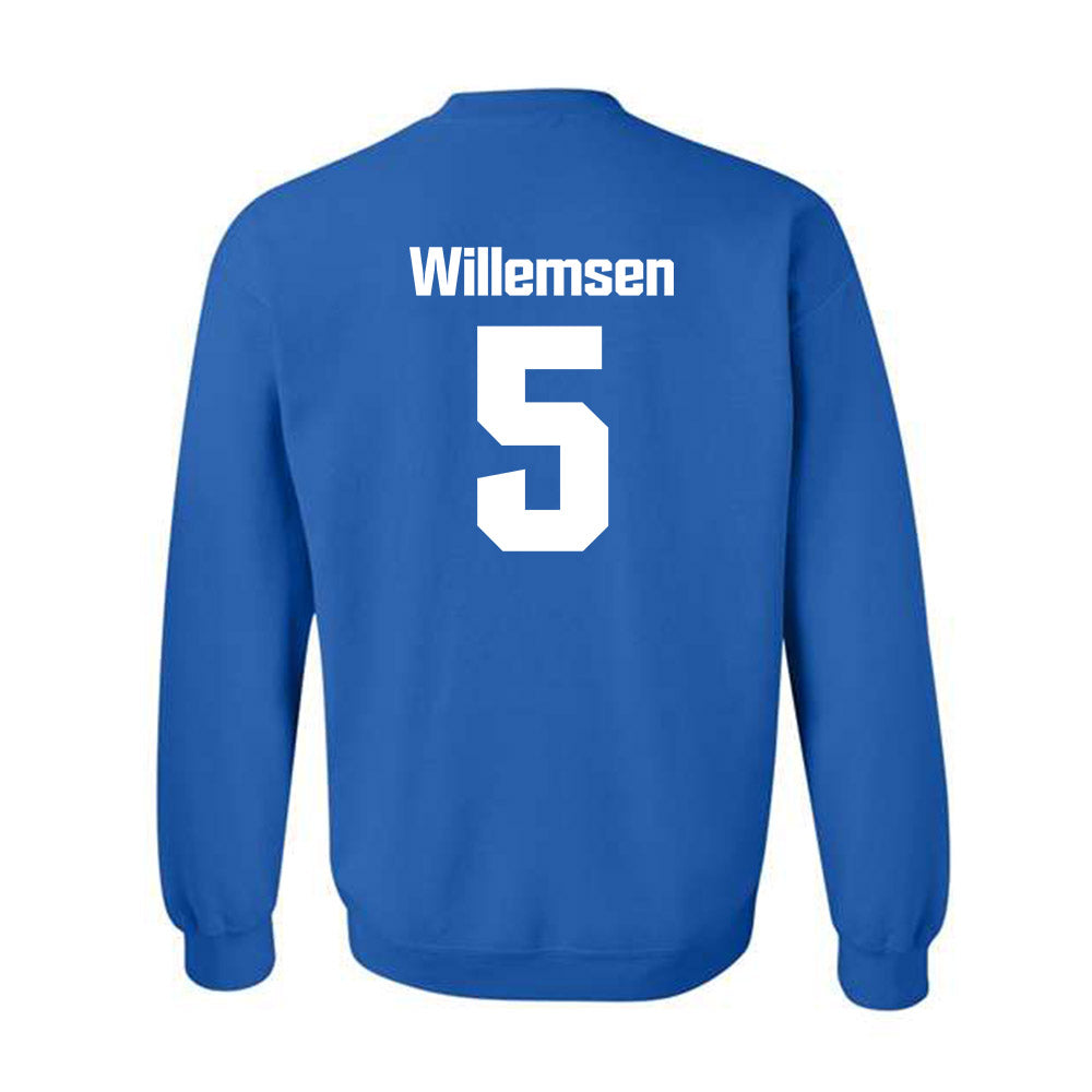 SJSU - NCAA Women's Water Polo : Nynke Willemsen - Classic Shersey Crewneck Sweatshirt-1
