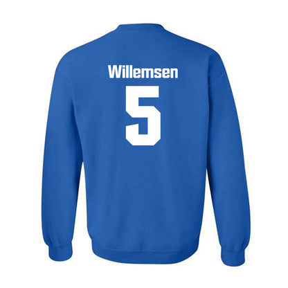 SJSU - NCAA Women's Water Polo : Nynke Willemsen - Classic Shersey Crewneck Sweatshirt-1