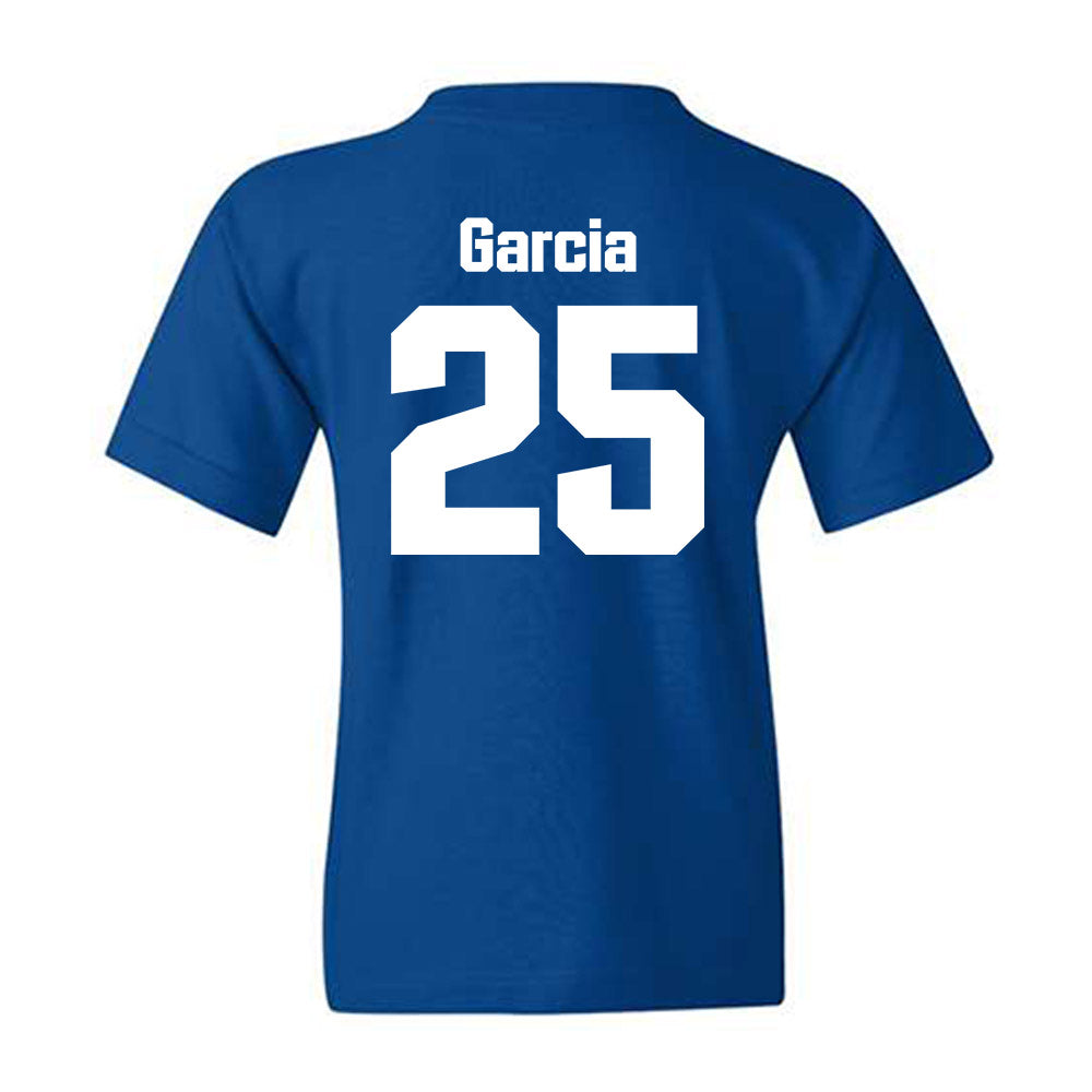 SJSU - NCAA Men's Soccer : Emmanuel Garcia - Classic Shersey Youth T-Shirt-1