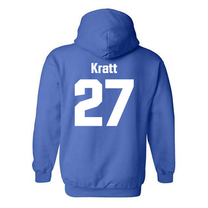 SJSU - NCAA Baseball : Spencer Kratt - Classic Shersey Hooded Sweatshirt-1