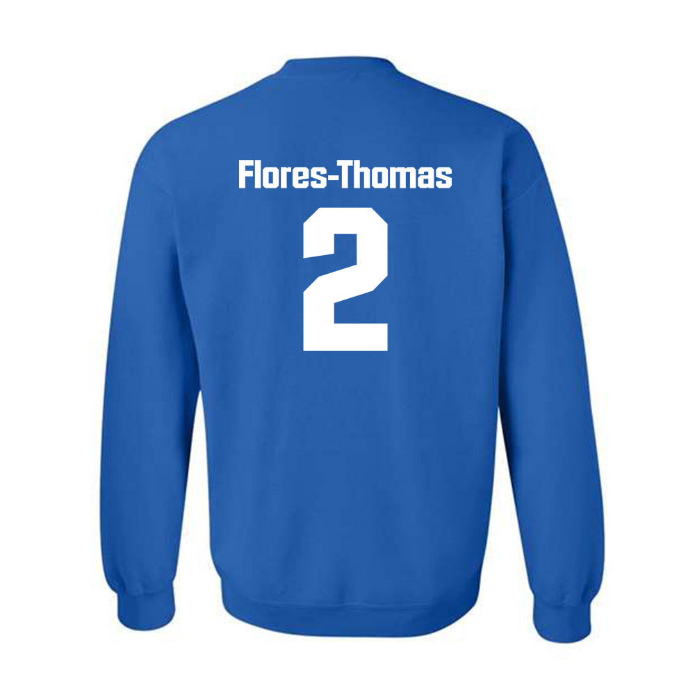 SJSU - NCAA Men's Soccer : Ruben Flores-Thomas - Classic Shersey Crewneck Sweatshirt-1