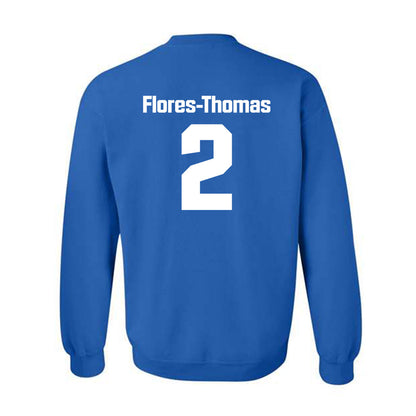 SJSU - NCAA Men's Soccer : Ruben Flores-Thomas - Classic Shersey Crewneck Sweatshirt-1
