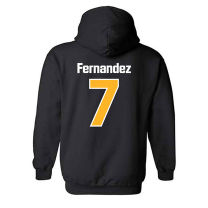 SJSU - NCAA Men's Soccer : Angel Fernandez - Classic Shersey Hooded Sweatshirt-1