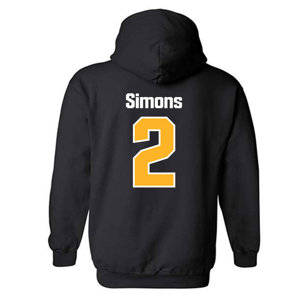 SJSU - NCAA Women's Basketball : McKenna Simons - Classic Shersey Hooded Sweatshirt-1