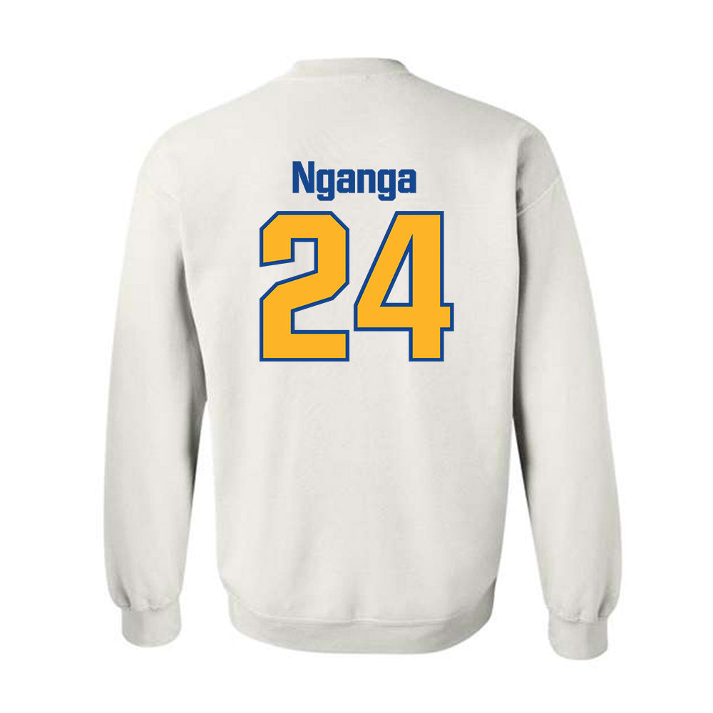 SJSU - NCAA Men's Basketball : Sadraque Nganga - Classic Shersey Crewneck Sweatshirt-1