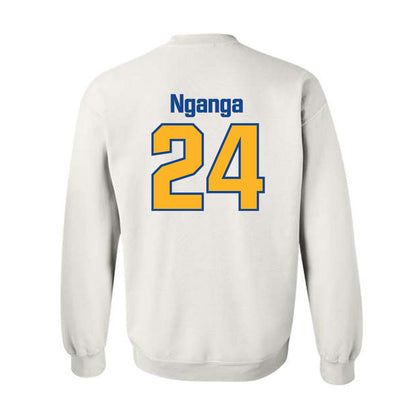 SJSU - NCAA Men's Basketball : Sadraque Nganga - Classic Shersey Crewneck Sweatshirt-1