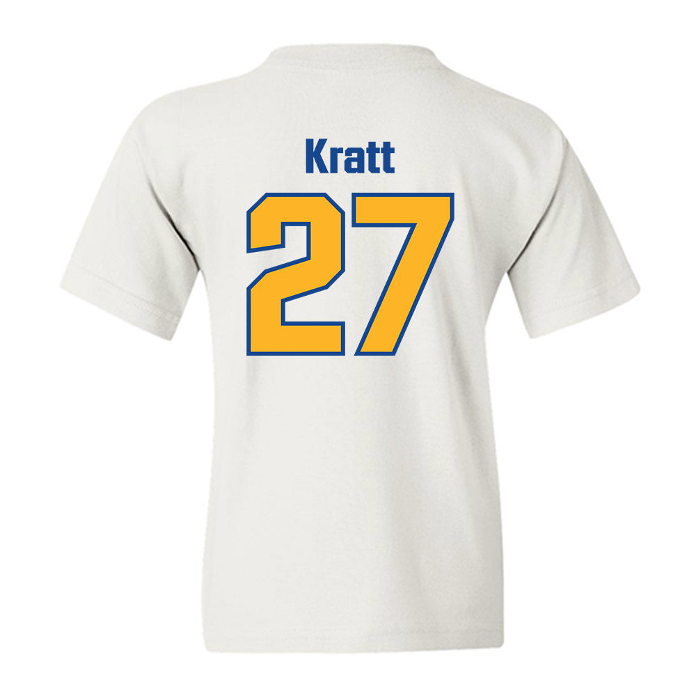 SJSU - NCAA Baseball : Spencer Kratt - Classic Shersey Youth T-Shirt-1