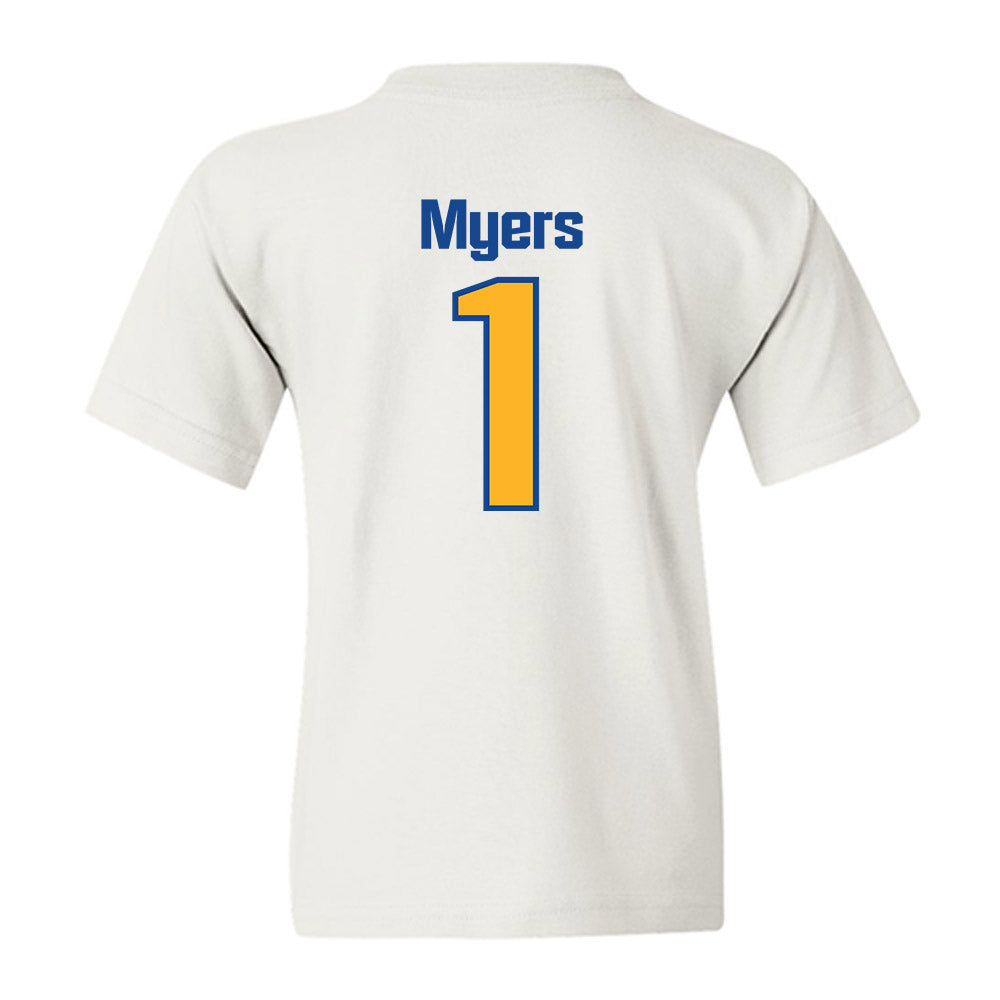 SJSU - NCAA Men's Basketball : Adrian Myers - Classic Shersey Youth T-Shirt-1