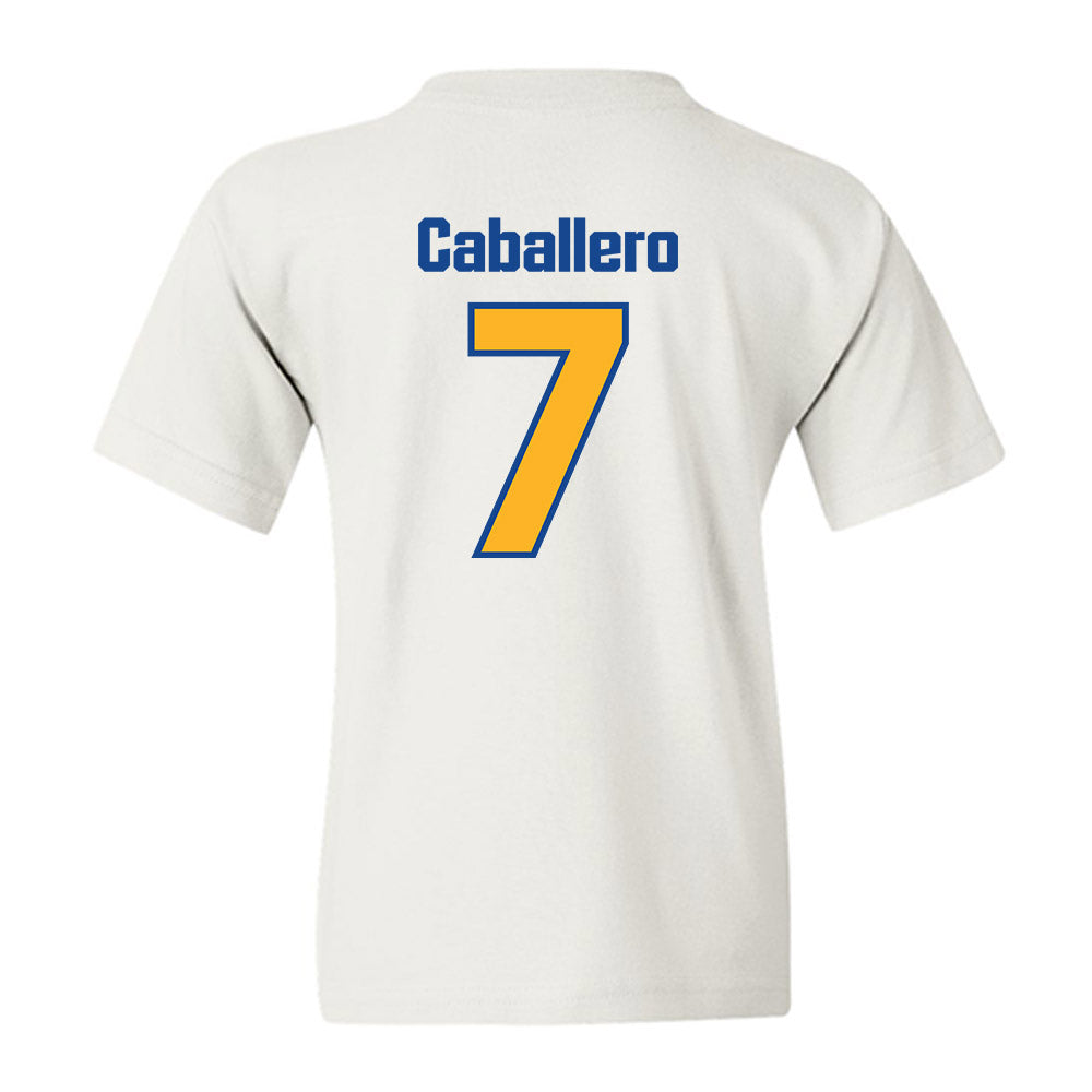SJSU - NCAA Baseball : Rocco Caballero - Classic Shersey Youth T-Shirt-1